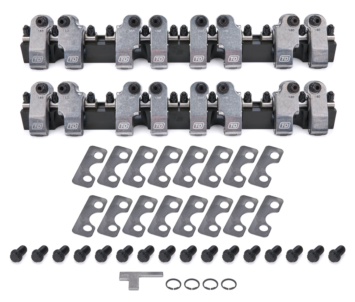 SBC Shaft Rocker System w/Brodix 18c/18 Clone