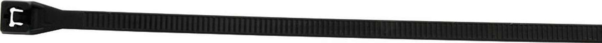 Nylon Tie Wraps Black 5in 100pk