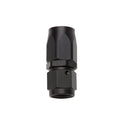 Reusable Hose End Black Straight -6