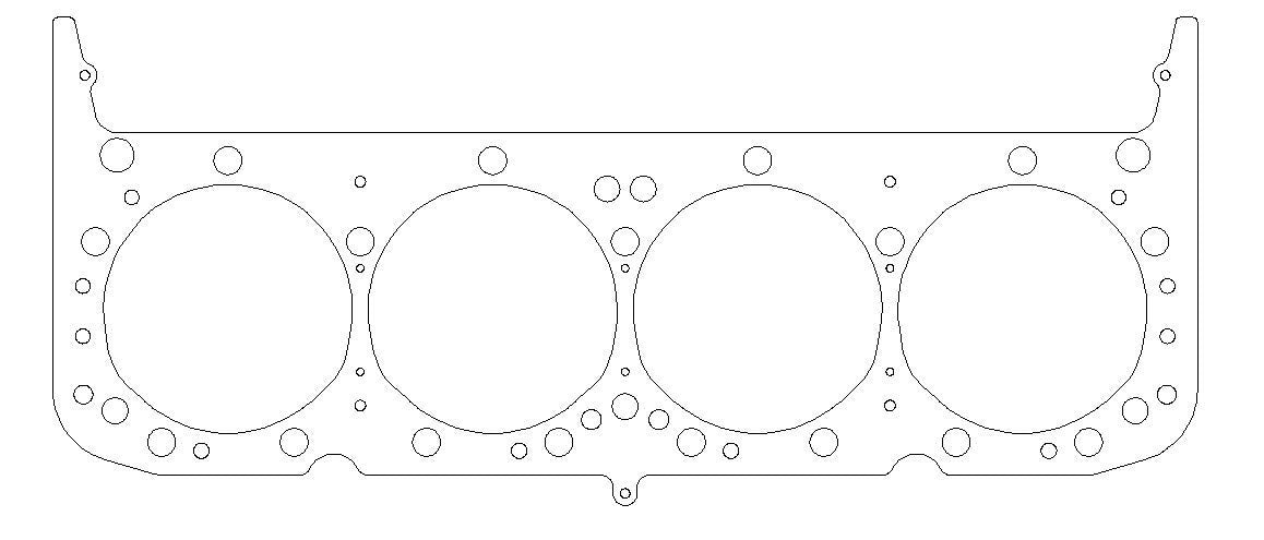 SBC MLS Head Gasket 4.165 Bore .051in