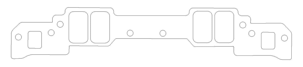 Intake Gasket Set SBC w/18 Degree Heads