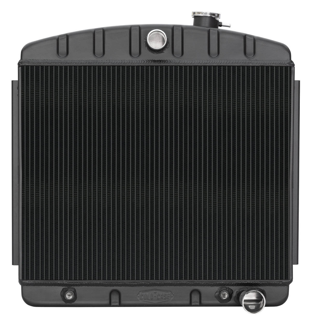 55-56 Chevy Radiator 6 Cylinder Black