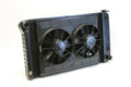 Radiator w/Fans Chevelle 68-72 Auto Trans Black