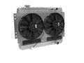 Radiator w/Fans Chevelle LS 64-77 Auto Trans Raw