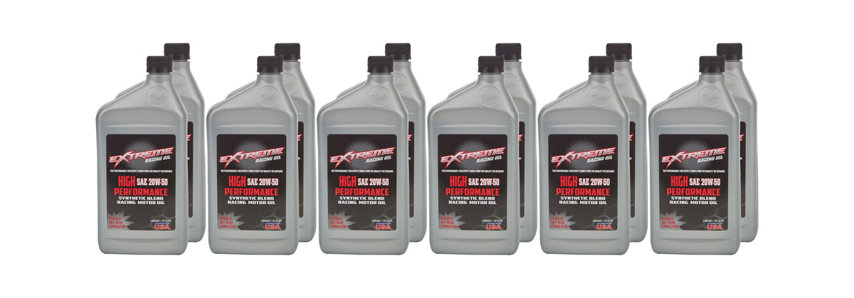 20W50 Synthetic Blend 12 x 1 Quart