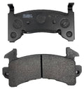 Brake Pad Set 2 Compound GM Metric D154 15MM