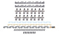 Pro Shaft Rocker Kit SBF TFS High Port 1.60/1.60
