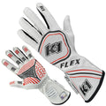 Glove Flex Small White SFI 3.3/5