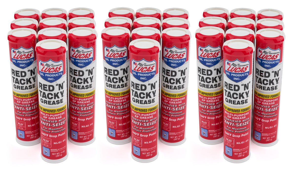 Red-N-Tacky Grease Case/30-14oz Tube