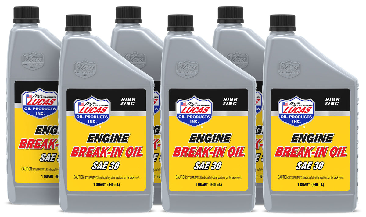 30w Break-In Oil 6x1 Qt