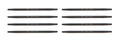 7/16 Moly Pushrods - 9.865 Long