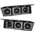 21-26 Bronco Fog Light Kit Triple LED Amber