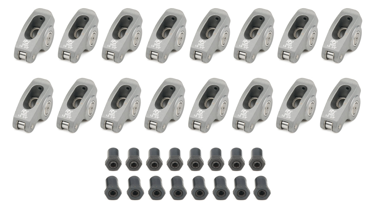SBC Vortec S/S Roller R/A's - 1.6 Ratio 3/8 St
