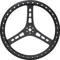 15in Steering Wheel L/W Aluminum Black