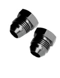 6AN Flare Plug Black 2pk