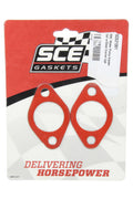 BBC Water Pump Gasket Set w/Steel Carrier 2pk