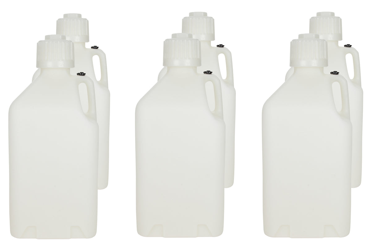 Utility Jug - 5-Gallon White - Case 6