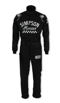 Suit Checkers Large Black SFI 3.2A/5