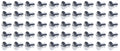 Oval Head Dzus Buttons .500 Long 50 Pack