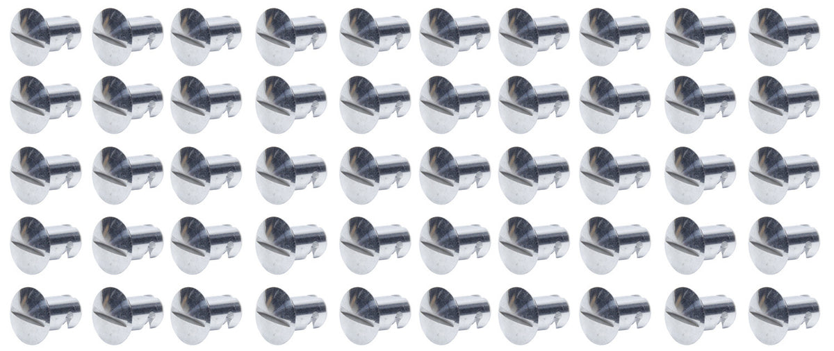 Oval Head Dzus Buttons .500 Long 50 Pack