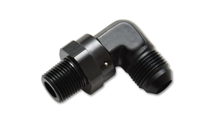 '-10 Male AN to Male NPT 1/2in 90 Degree Adapter