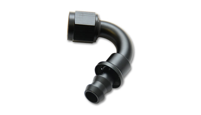 '-10AN Push-On 120 Degree Hose End Elbow Fitting