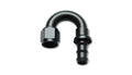 '-8AN Push-On 180 Degree Hose End Fitting
