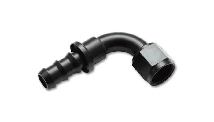 '-4AN Push-On 90 Degree Hose End Fitting