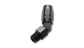 '-10AN Male 1/2in NPT 45 Degree Hose End Fitting