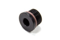 '-6 ORB Internal Hex Port Plug - Aluminum - Black