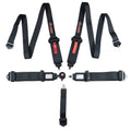 Harness 5PT Black Cam L 2 In Shoulder SFI 16.1